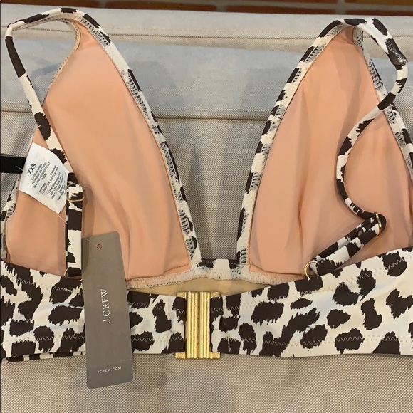 NWT J Crew Bikini Top Size XXS - Picture 4 of 7